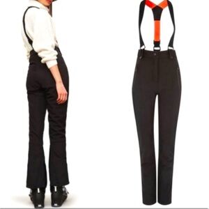 TOPSHOP SNO Ace Black Flare Ski Pants Size US 10